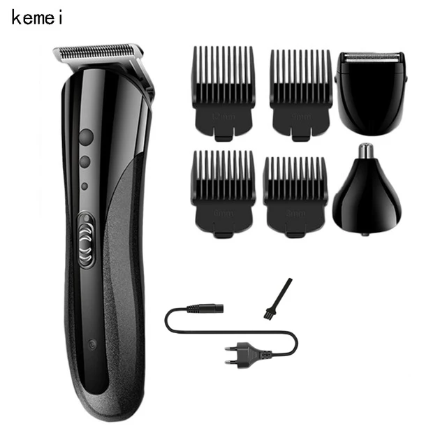 KEMEI-1407 Kemei мужская бритва электрическая бритва мужская триммер для бороды машинка для стрижки волос в носу лысая машинка для стрижки волос многофункциональная бритва - Цвет: KEMEI-1407