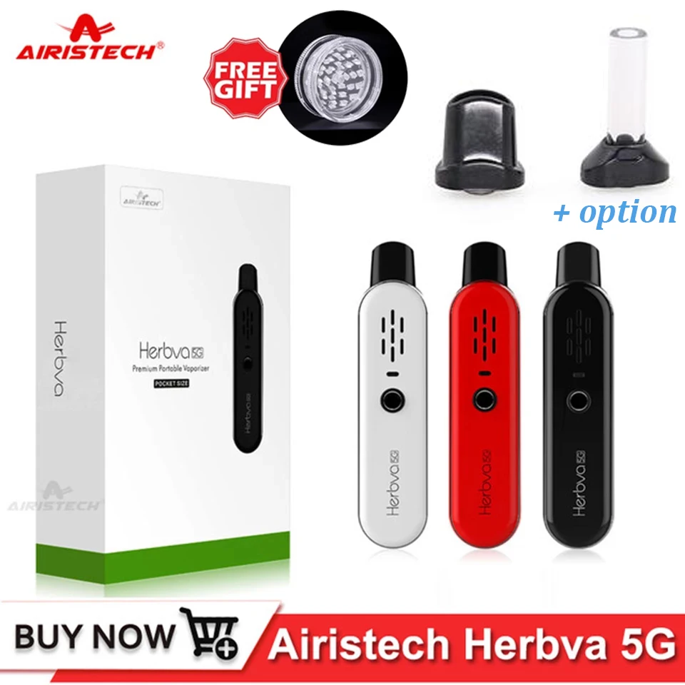Оригинальный вейп Airistech для сухой травы набор Herbva 5G 1000 мАч аккумулятор 0 5-ом