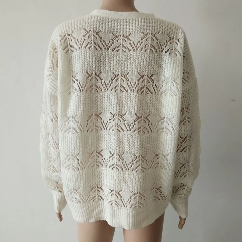 

HAMSGEND Women's Clothing Worsted Women's coat Casual knitting Stripe Leisure time Long sleeve women jacket coat coat women