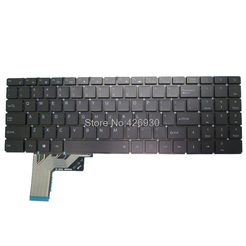 Клавиатура для ноутбука Chuwi Lapbook plus 15 6 CWI539 XK HS094 MB3301001 английская черная без рамки