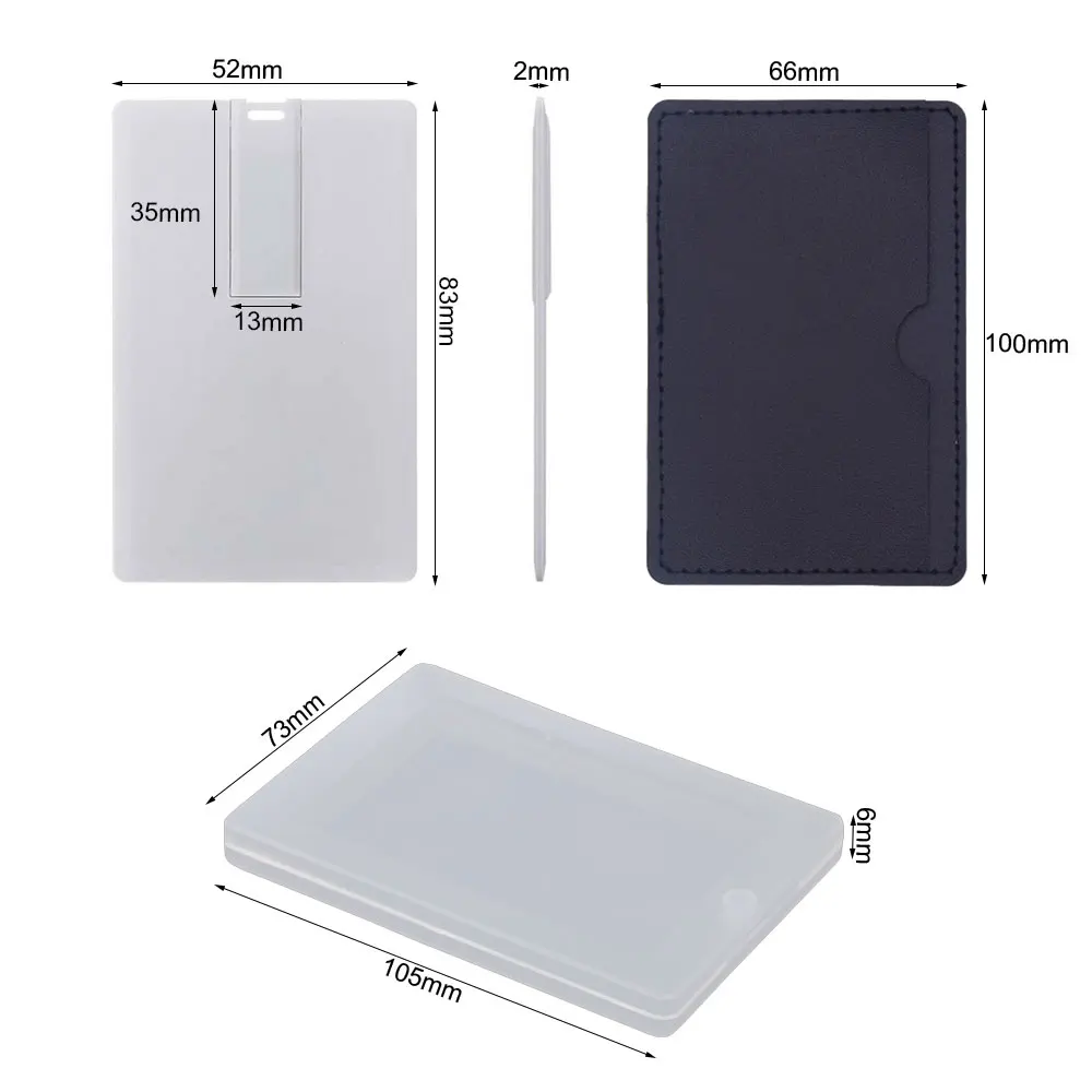 

10pcs/lot Credit Bank Card USB Flash Drive2.0 Memory Stick Flash Usb 4GB 8GB 16GB Pendrive 32GB 64GB Pen Drive Free Logo Wedding