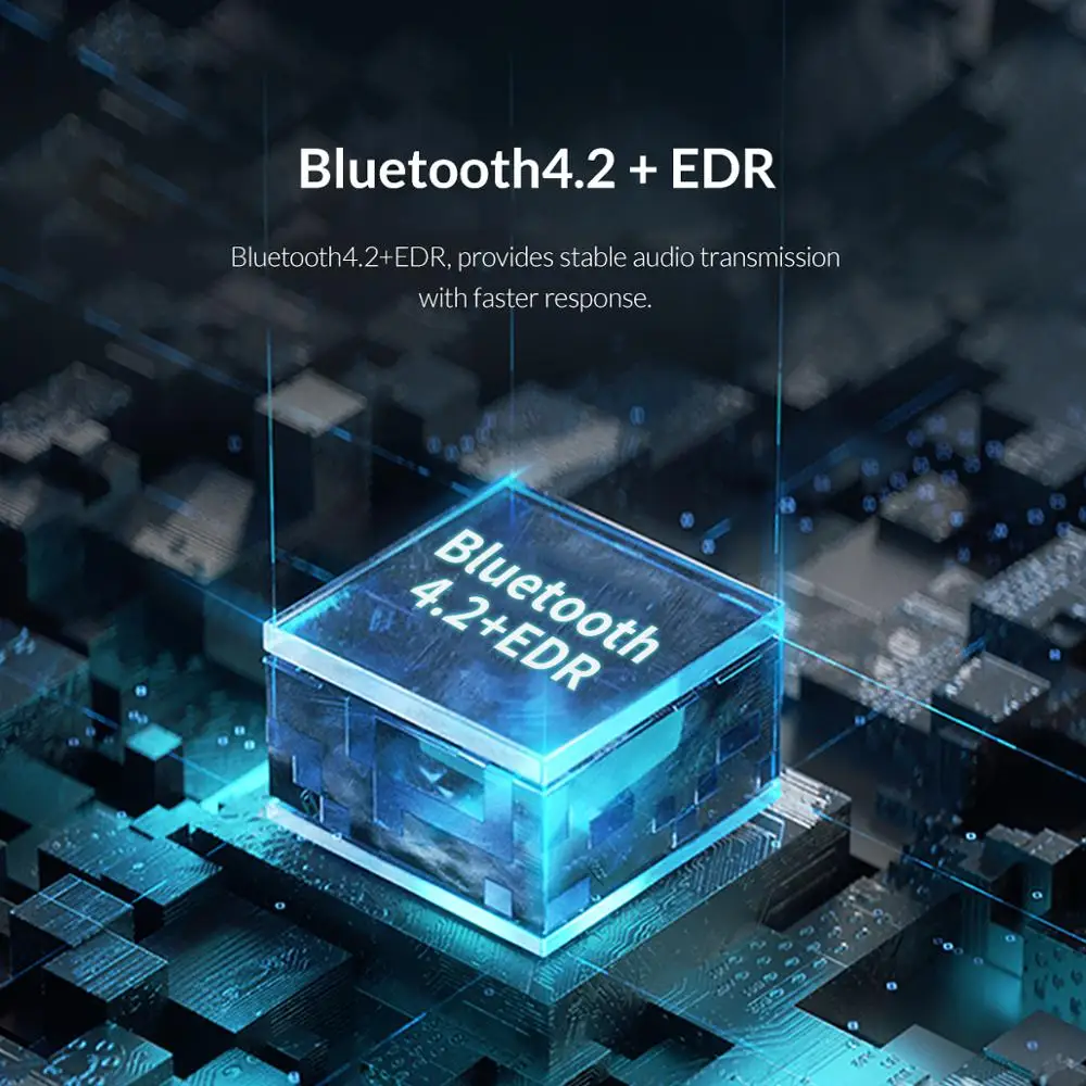 Беспроводной трансмиттер ORICO USB Bluetooth 4 2 EDR ГГц Aux аудио адаптер с подвеской для