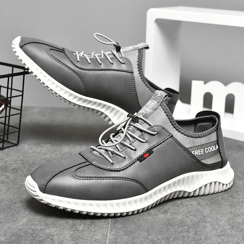 2019 г. Новые мужские спортивные туфли и обувь для отдыха модная Всесезонная