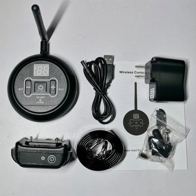 Электрический ошейник для дрессировки собак электронный забор беспроводной