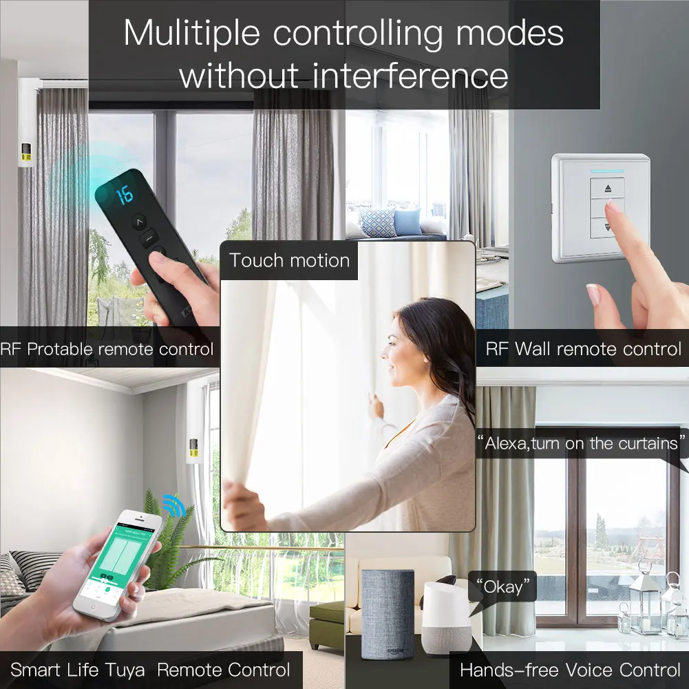 Улучшенная моторная дорожка ZigBee Tuya с Wi-Fi несколько режимов управления