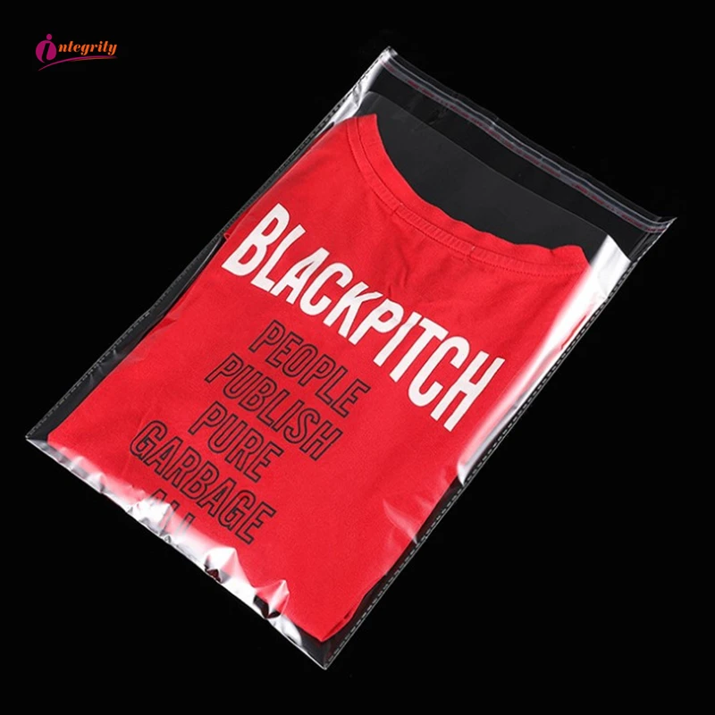 INTEGRITY 120~250pcs various Large sizes Opp poly Candy Cookie Packing Resealable Packaging bags Clear Self Adhesive Plastic bag | Дом и сад