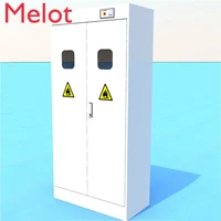laboratory explosion proof cabinet chemical safety cabinet ventilation gas cylinder cabinet all steel alarm gas cylinder cabinet