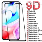 Защитное стекло 9D для Xiaomi Redmi 8, 8A, 7, 7A, 6, 6A, K30, 10X Pro, Redmi Note 8T, 8, 7, 6 Pro, закаленное