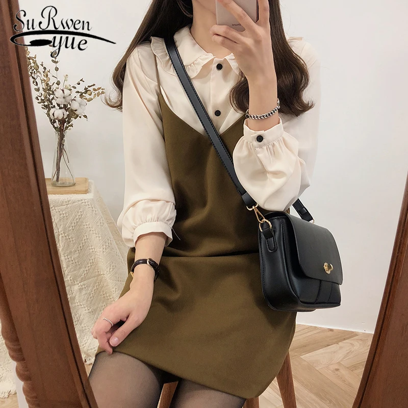 Женские повседневные костюмы без рукавов Boho милые однотонные женские блузки