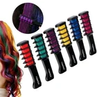 Краска для волос гребень модные Цвет миниатюрный одноразовый мелки для волос Цвет гребень временные вечерние Косплей краска для волос Средства по уходу за волосами
