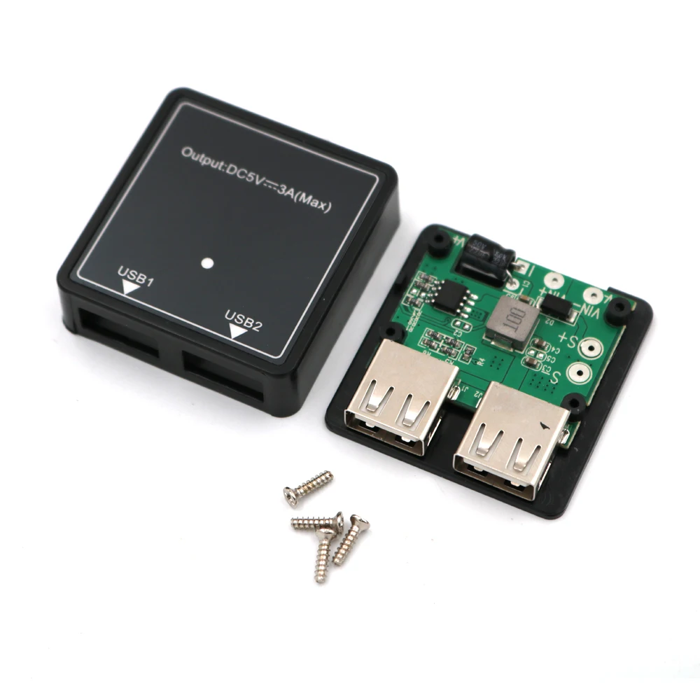 Двойной USB-регулятор зарядного устройства для солнечной панели 5-20 в до 5 В 3 А |