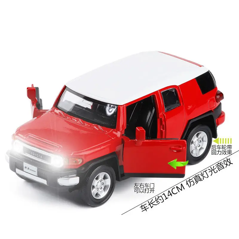 Модель литая автомобиля в масштабе 1:32 для Toyota FJ CRUISER коллекция роскошные игрушки