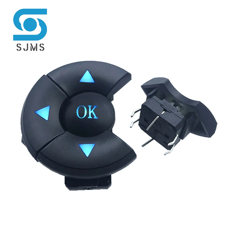 

Переключатель 5-позиционный с подсветкой