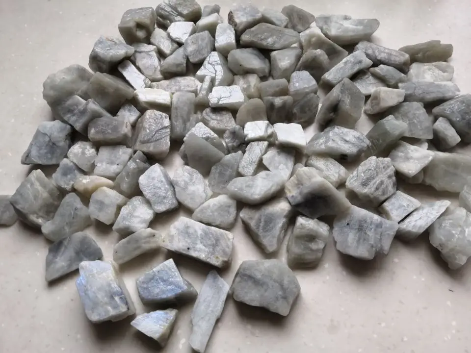 50 г оптом грубые натуральные кристаллы лунного камня радуги | Дом и сад