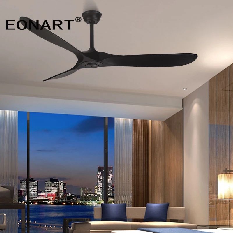 Современный декоративный потолочный вентилятор с двигателем постоянного тока 70