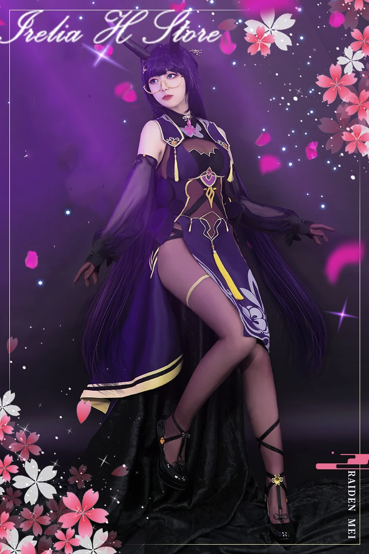 Женский костюм для косплея Irelia H Store Райден Мэй Honkai Impact 3rd | Тематическая одежда и