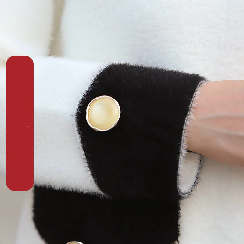 2020 модное женское пальто с капюшоном зимнее теплое плюшевое карманами из хлопка