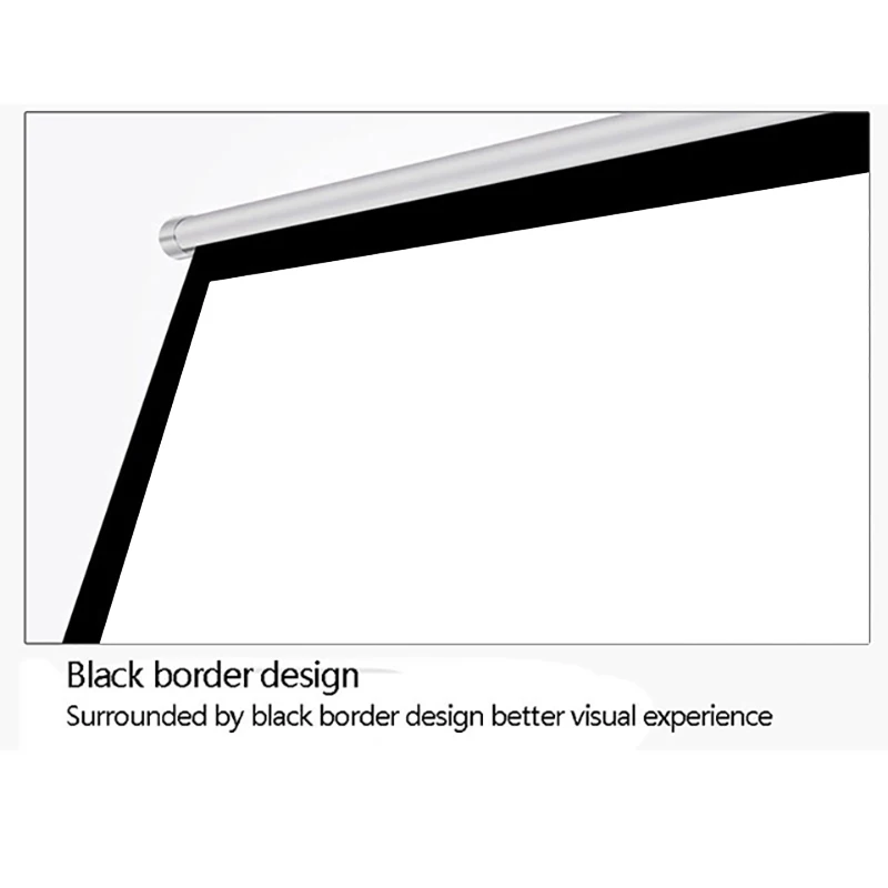 Экран для проектора Thinyou 60 дюймов 16:9 матовое белое волокно стекловолокно