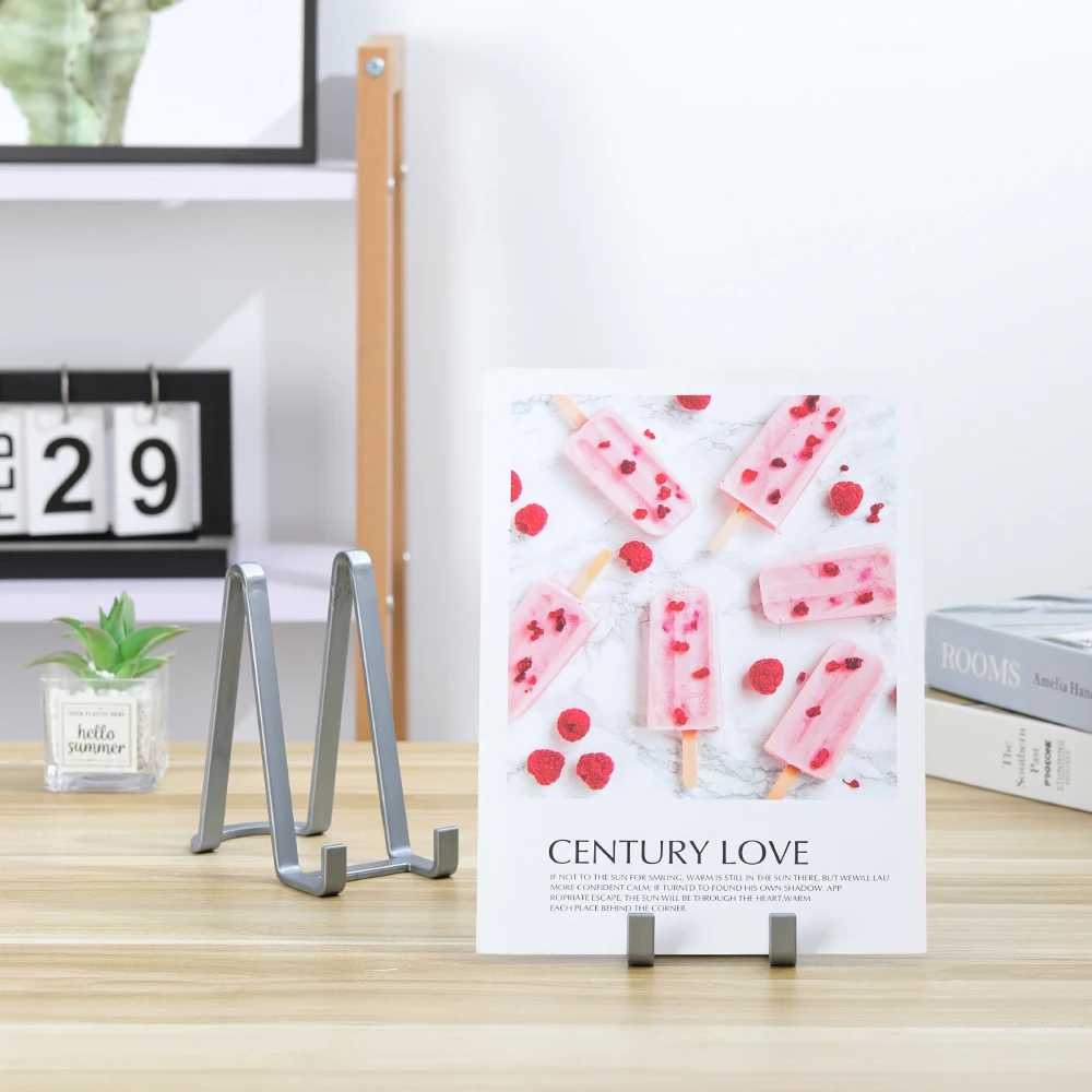 Подставка для дисплея-пластиковая подставка мольберта дисплея фоторамки