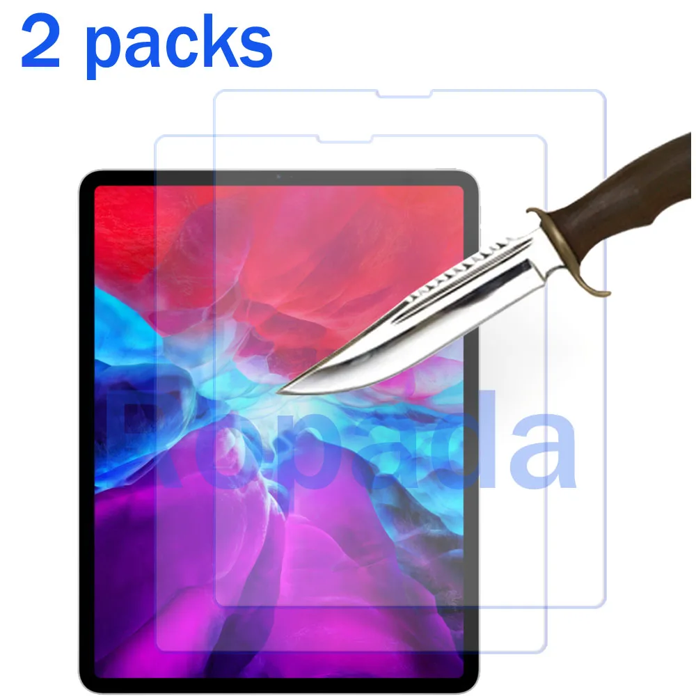 

2 PACKS Tempered Glass Screen Protector for Apple ipad pro 11 2020 2nd generation A2068 A2230 A2231 A2228 protective film 0.33mm