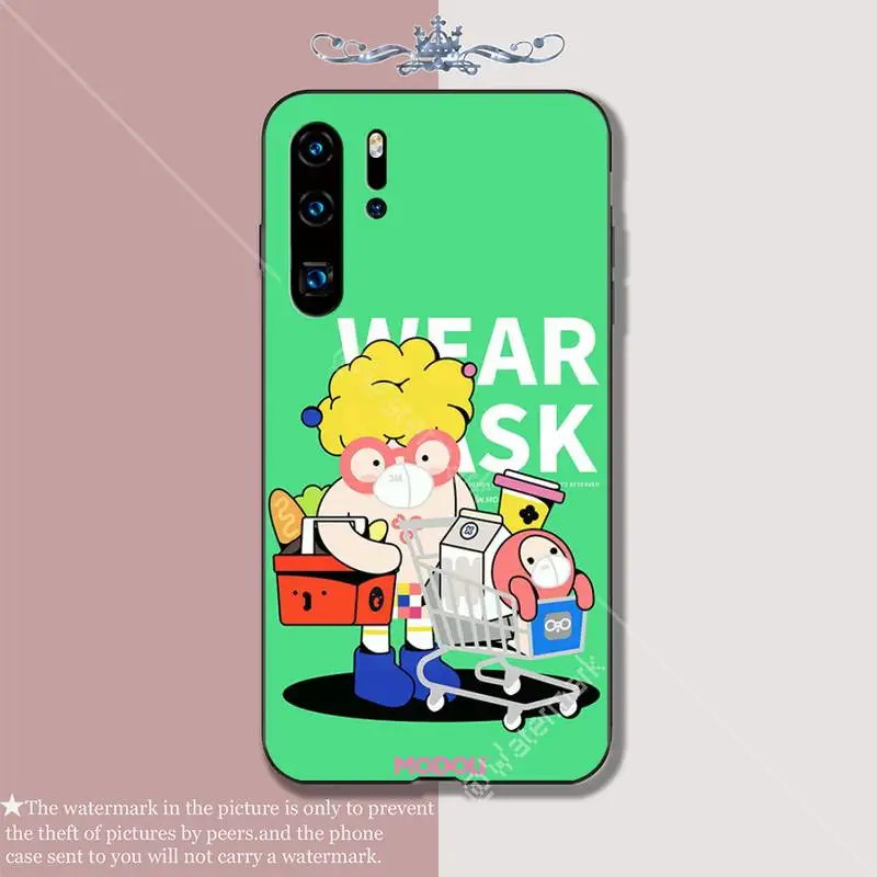 Карамельный цвет DIY Modoli чехол для телефона с насекомыми Huawei P20 P30 P40 Lite Pro P Smart Z 2019