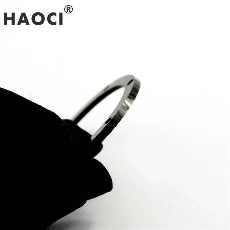 High quality luxury black bright ceramic watch bezel insert crown for Hublot big bang and CLASSIC FUSION 42mm 45mm watch