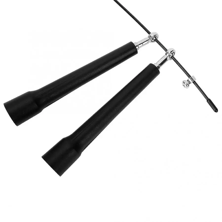 Прыжки стальной проволоки Скакалка упражнения тренажерный зал тренировка