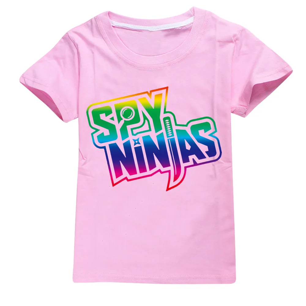 Детская футболка с коротким рукавом и круглым вырезом принтом