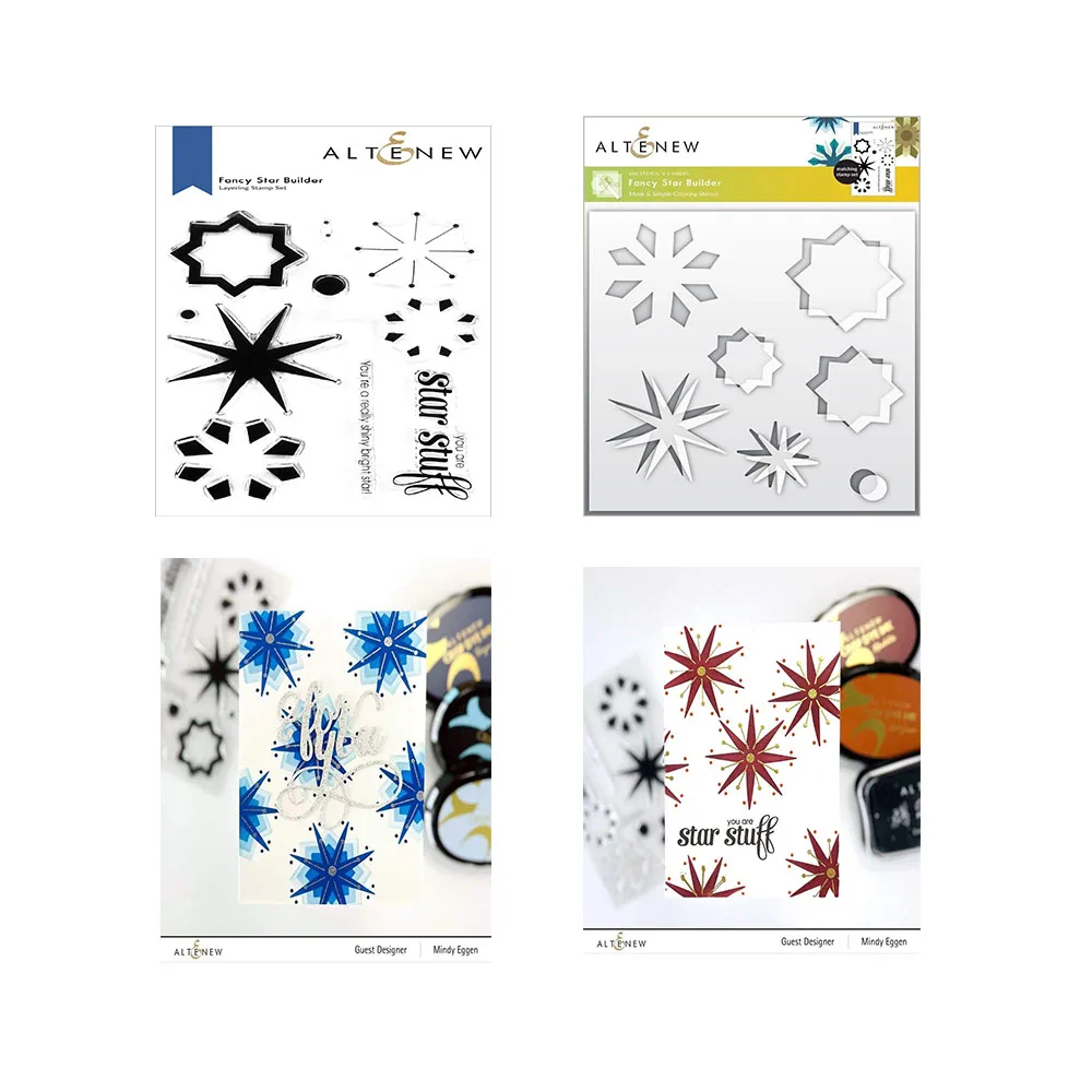 

Fancy Star Cutting Stamps Stencil Scrapbook Diary Decoration Stencil Embossing Template Diy Greeting Card Handmade Arrival New