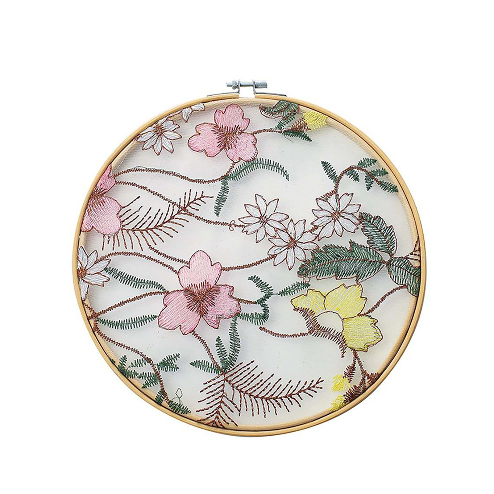 

Hand Made Bamboo Embroidery Wedding Universal Display Rack Photo Prop Hanging Decor Living Room Wear Resistant Gift Stretch