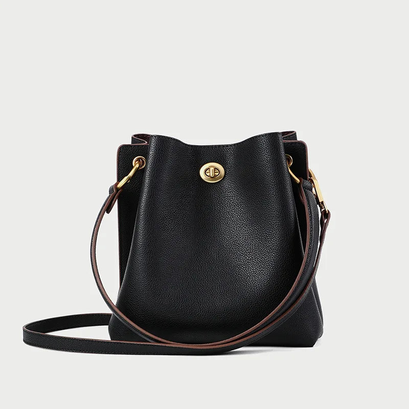 

Ladies Fashion Bucket Bag Female Bag New 2020 Messenger Bag Women's Wild Large Capacity Fashion Shoulder Bag