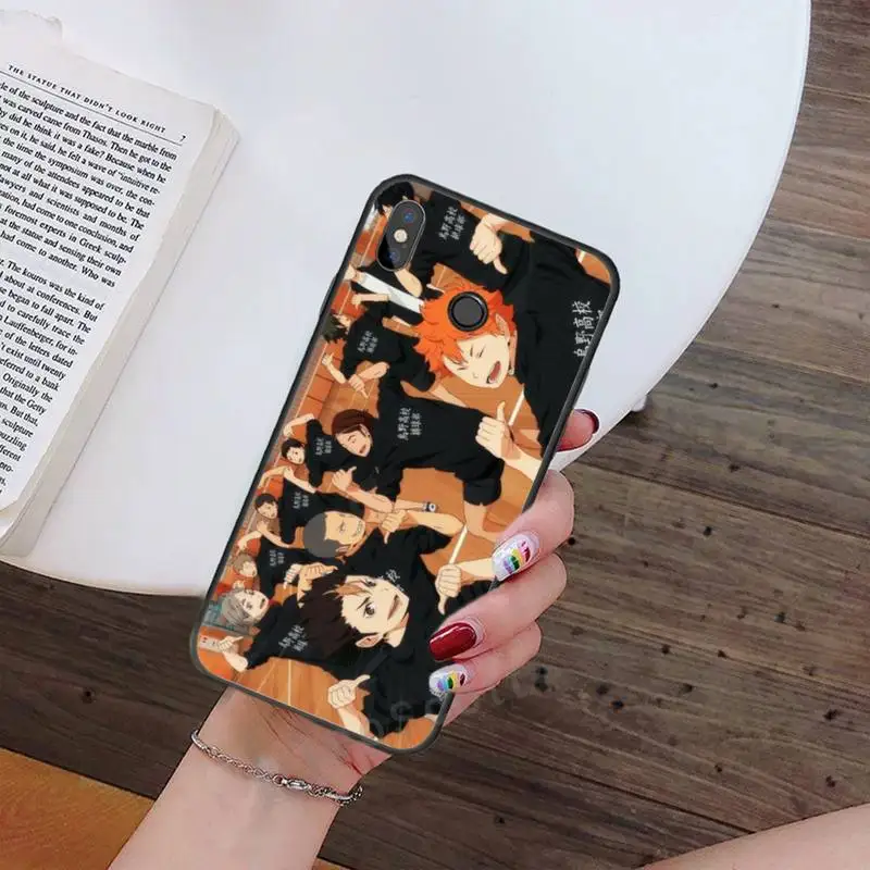 

Haikyuu Hinata attacks Anime Phone Case For Xiaomi Redmi 5 7 7A mi 8 lite note 4 5 7 8 pro
