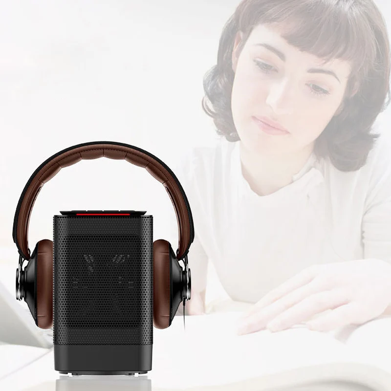 Портативный электрический обогреватель 900 Вт 220 В Настольный удобный охладитель