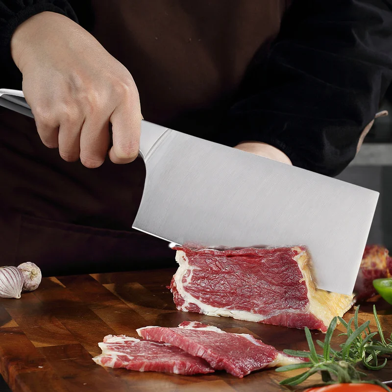 Нож шеф-повара из нержавеющей стали Профессиональный измельчитель для мяса в