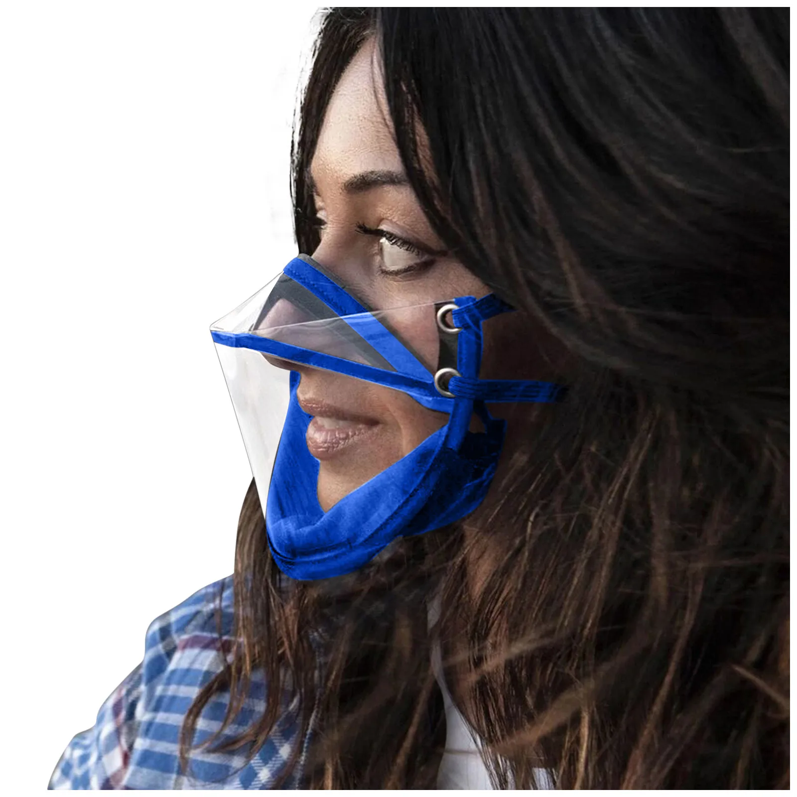 

Transparent Protective Mask masque A RADICAL ALTERNATIVES TRANSPARENT SHIELD AND RESPIRATOR Transparency Caps