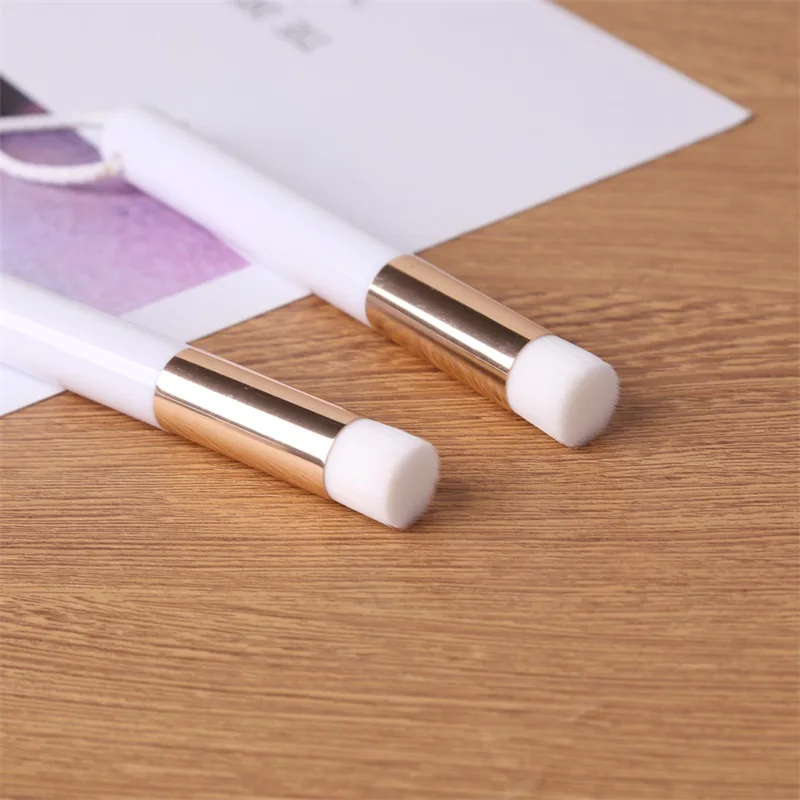 Золотистая Серебристая мини-кисть для растушевки чернил небольшие кисти