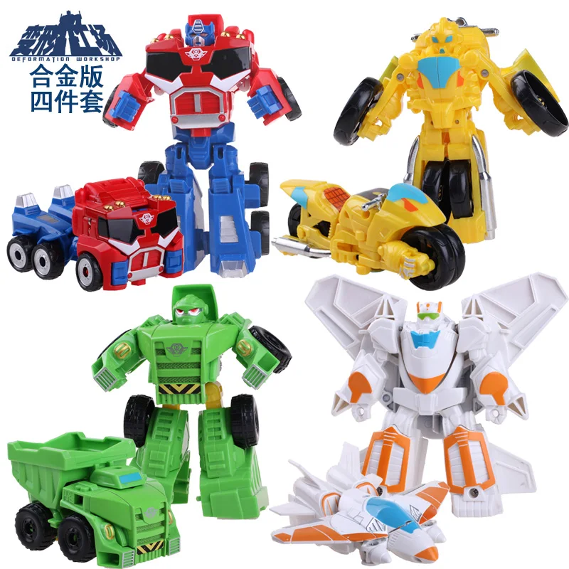 

Transformers Rubber Movable Doll Rescue Robot Optimus Prime Heat Wave Deformation Toy