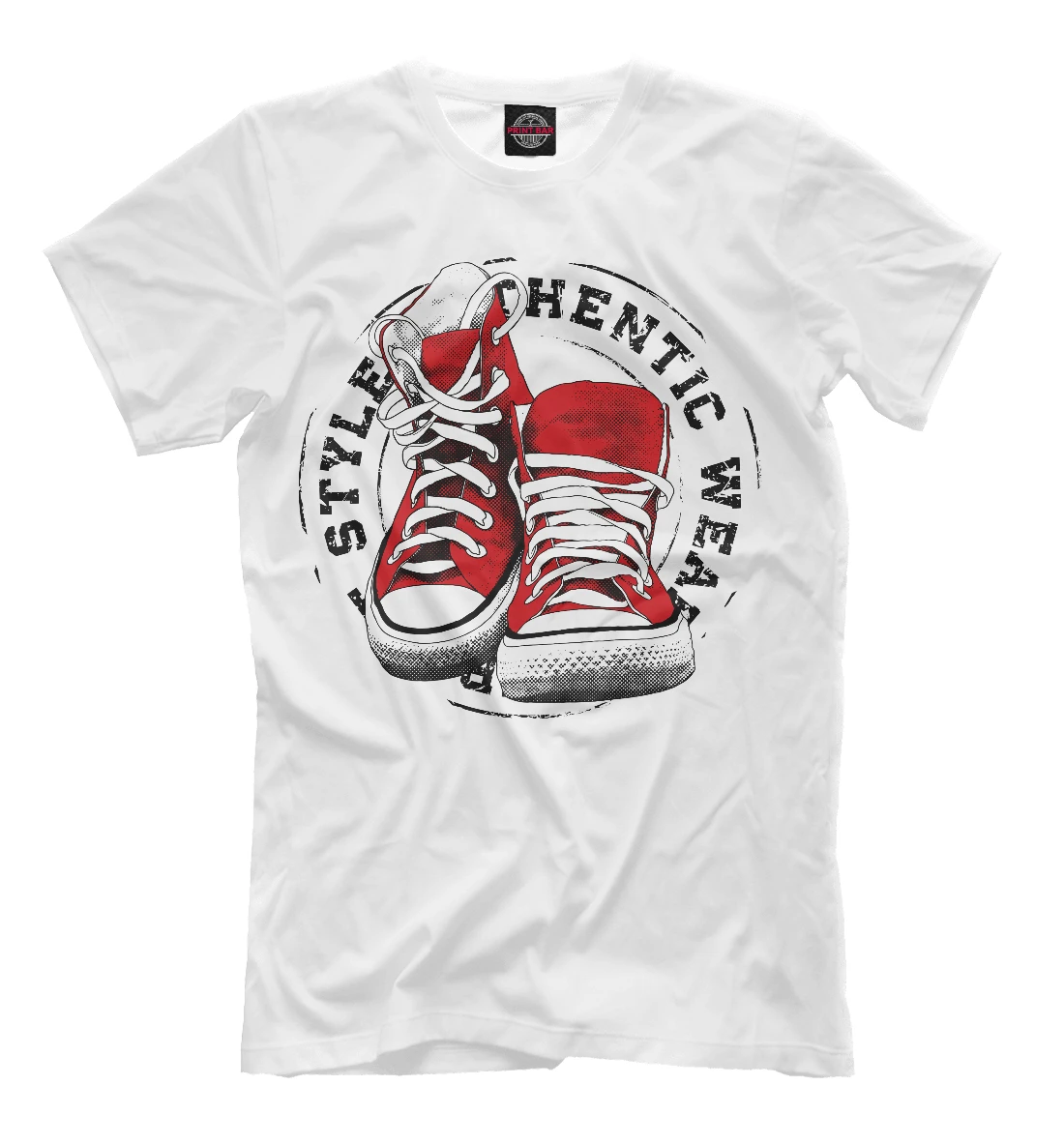 Футболка Sporty style sneakers (Авторские дизайны)|Мужские футболки| |