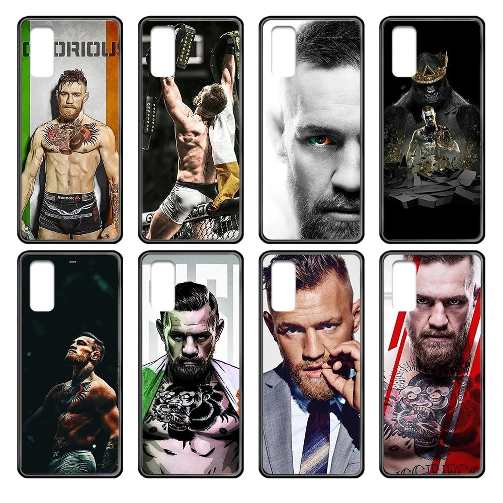 Черный чехол для телефона Conor King Mcgregor Boxer Etui Samsung Galaxy J S 1 2 3 4 5 6 7 8 9 10 Ace Prime Plus Lite Edge |
