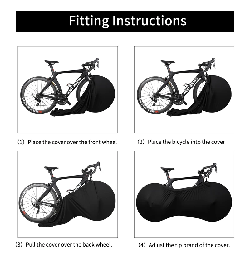 Чехол для велосипеда West Biking пылезащитный чехол одежды горных и дорожных