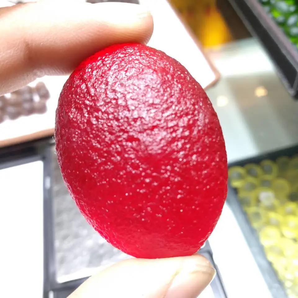 

52g RED GEM MOLDAVITE Meteorite Impact Glass Czech