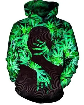 Новинка 2020 толстовка с забавным 3D принтом человека и природы толстовки Свитшот