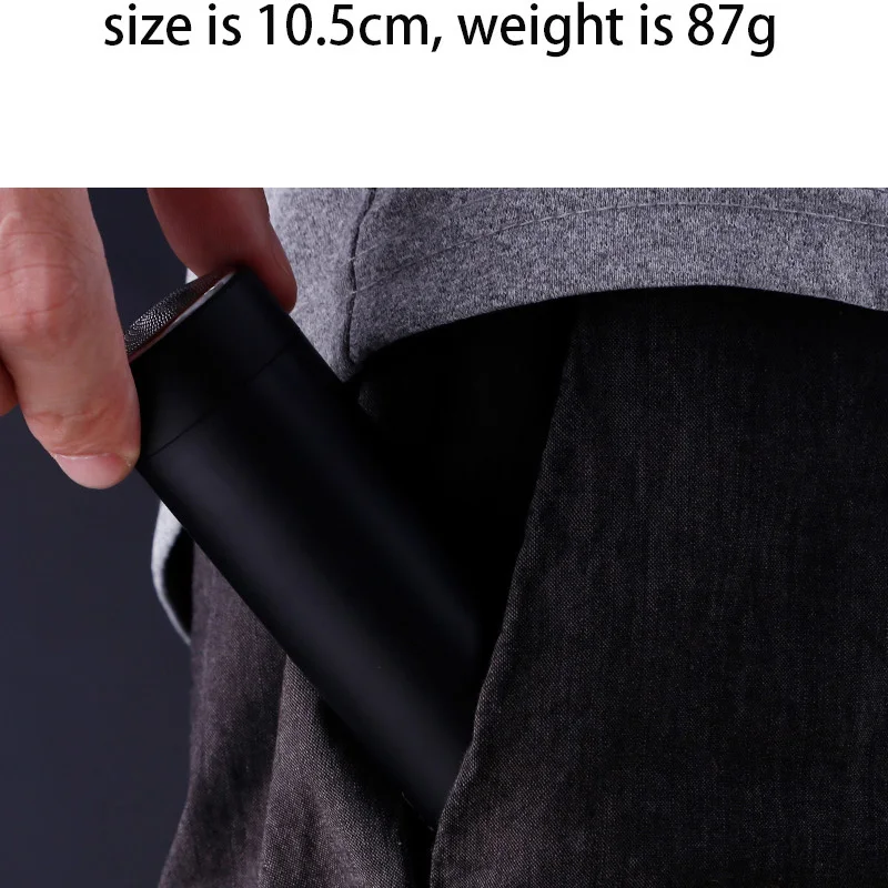 Kemei Бритва для мужчин электрическая Безопасная бритва лица Водонепроницаемая