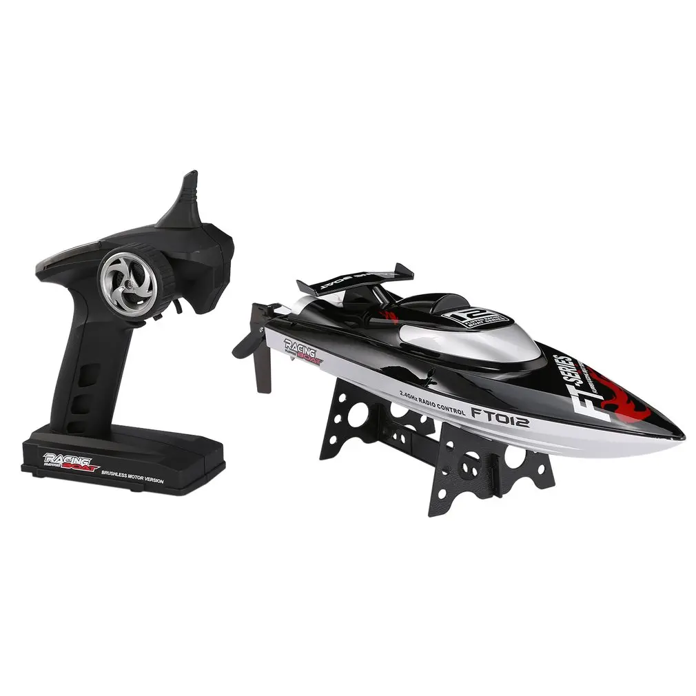 FT011 FT012 RC лодка 2,4G высокоскоростной бесщеточный мотор Встроенная система водяного охлаждения пульт дистанционного управления гоночная скорость лодка RC игрушки подарок