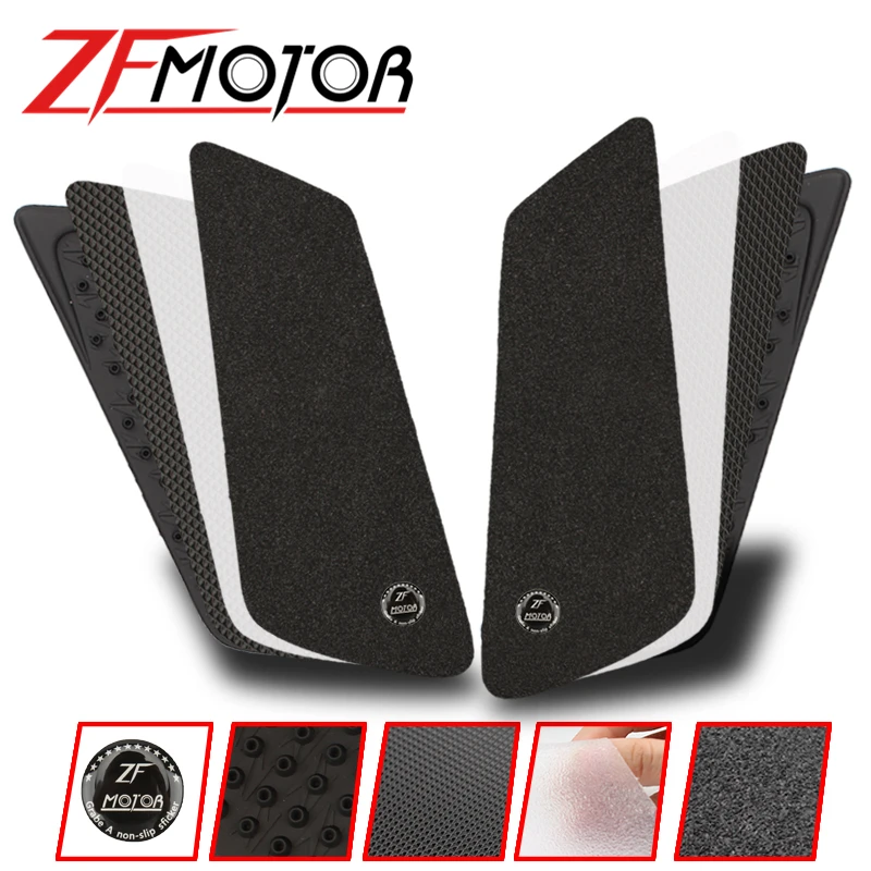 Черная наклейка на мотоцикл бак боковая газ топливо наколенник Защитная