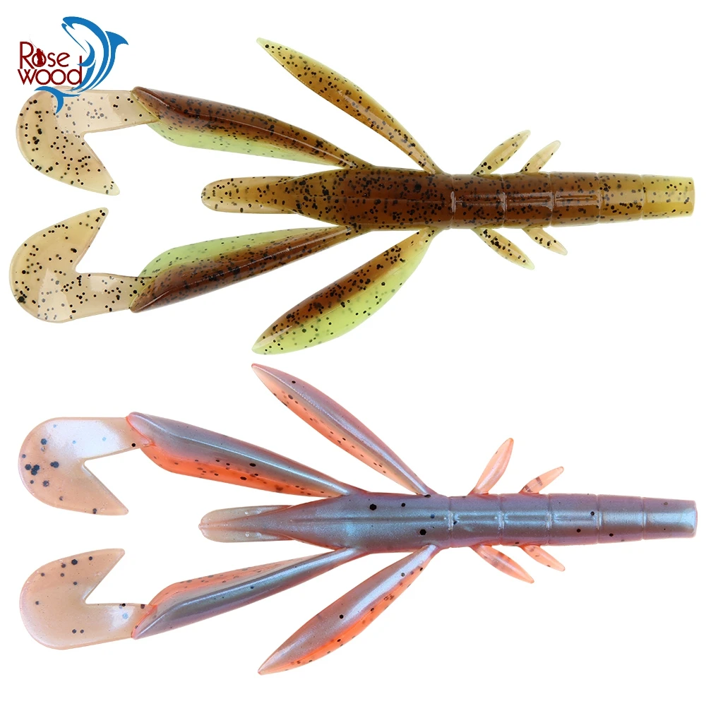 Мягкая искусственная рыболовная приманка из розового дерева 7 см/2 2 г 12 см/9 4