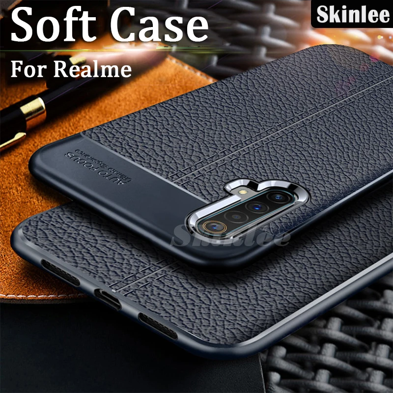 Мягкий Силиконовый противоударный чехол Skinlee для Realme X50 Pro чехлы телефона из
