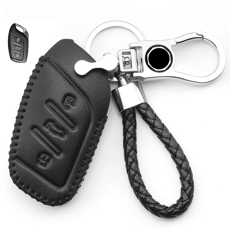 Кожаный чехол для ключа MG требуется гаражей mg6 Rui Teng ZS ключи от машины|Футляр