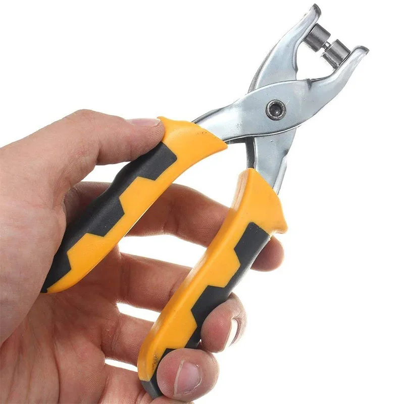 Вращающиеся плоскогубцы для перфорации кожаного ремня установки ручного