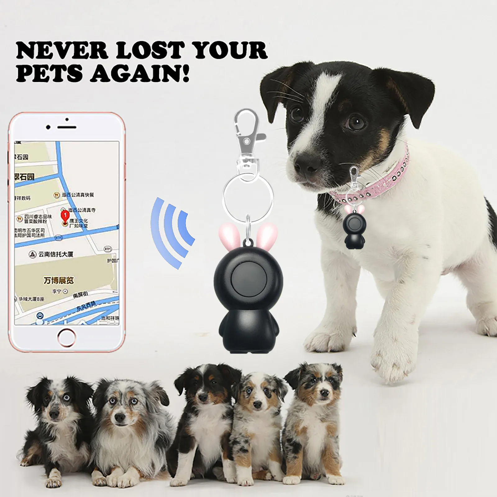 Мини-устройство для отслеживания местоположения смарт-трекер детей Bluetooth трекер